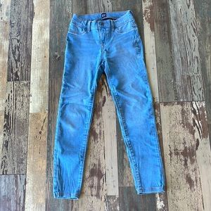 Gap kids stretch jean legging size 10